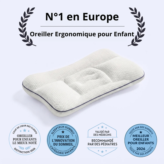 Oreiller Enfant Ergonomique Wunela™